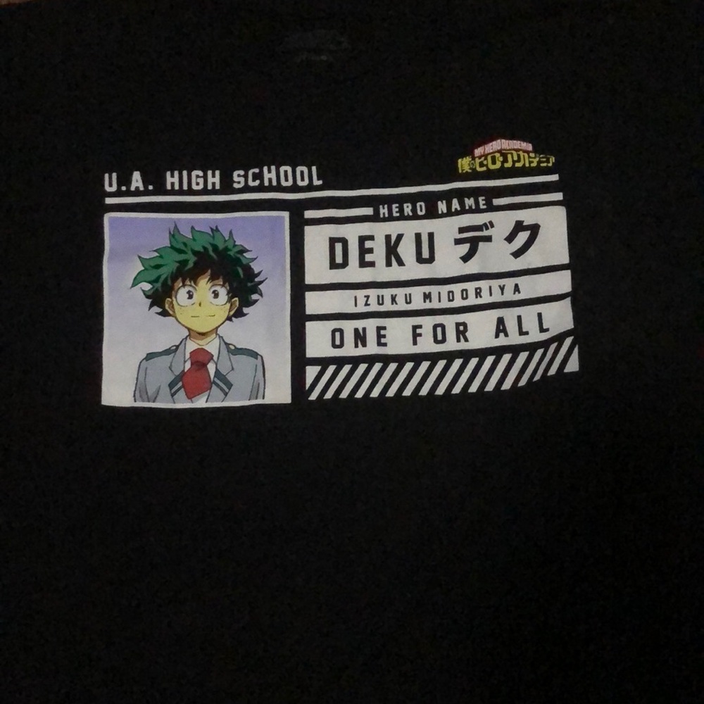 My Hero Academia Izuku Midoriya Shirt